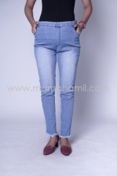 d Celana Jeans Hamil Wash Kaki Rumbai Pecil Kekinian   CLJ 23 1  large